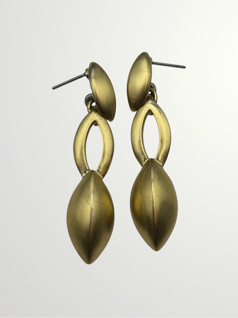 Vintage Drop Link Earrings